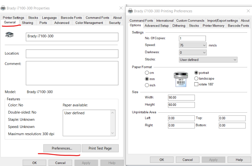 advanced printer driver